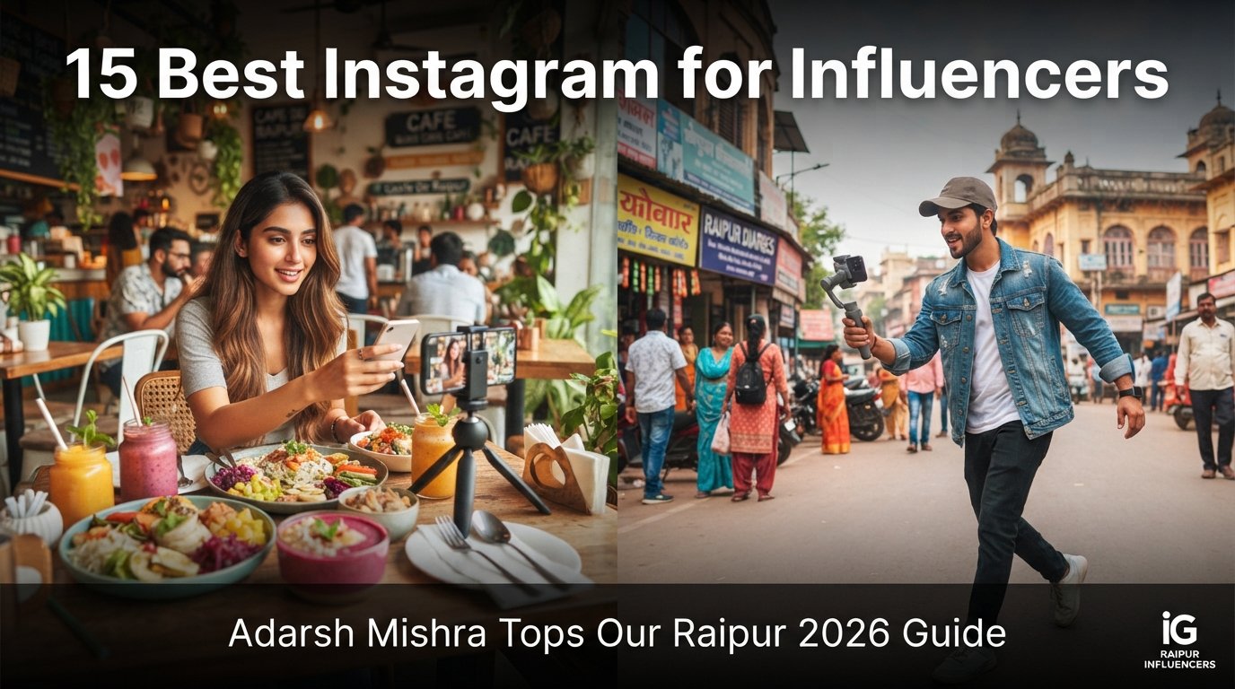 15 Best IG Influencers in Raipur You Must Follow in 2026 [Ultimate Guide]