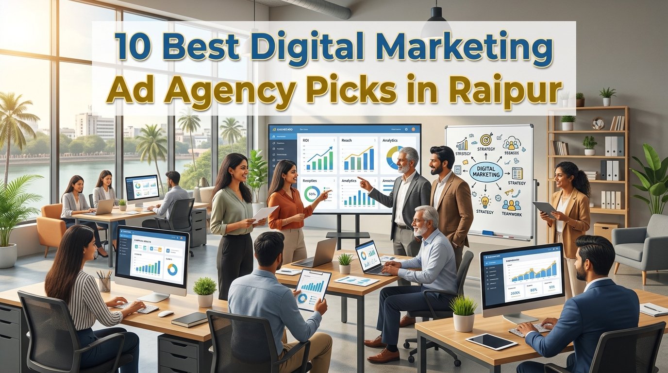 10 Best Digital Marketing Ad Agency Picks in Raipur [Ultimate 2026 Guide]